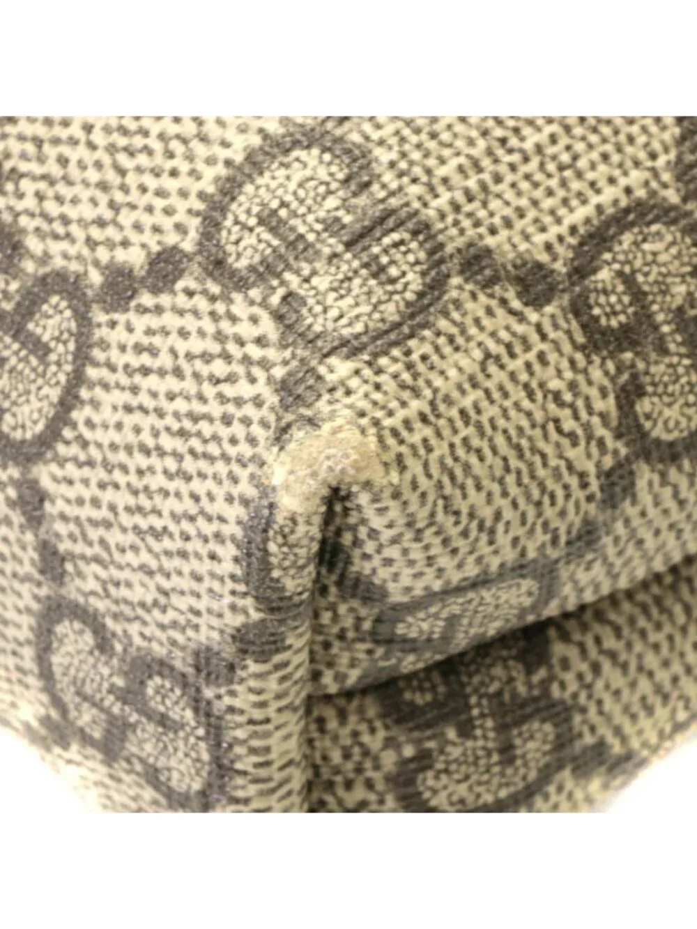 Gucci Sherry Line GG Supreme Shoulder Bag Beige Brown